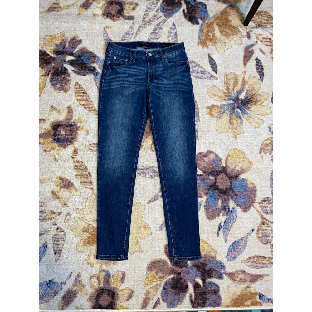 Banana Republic Skinny Jeans Women Size 27/4 Mid Rise Stretch Denim NWT $69.99